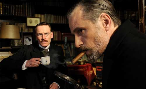 Viggo Mortenson & Michael Fassbender in A Dangerous Method